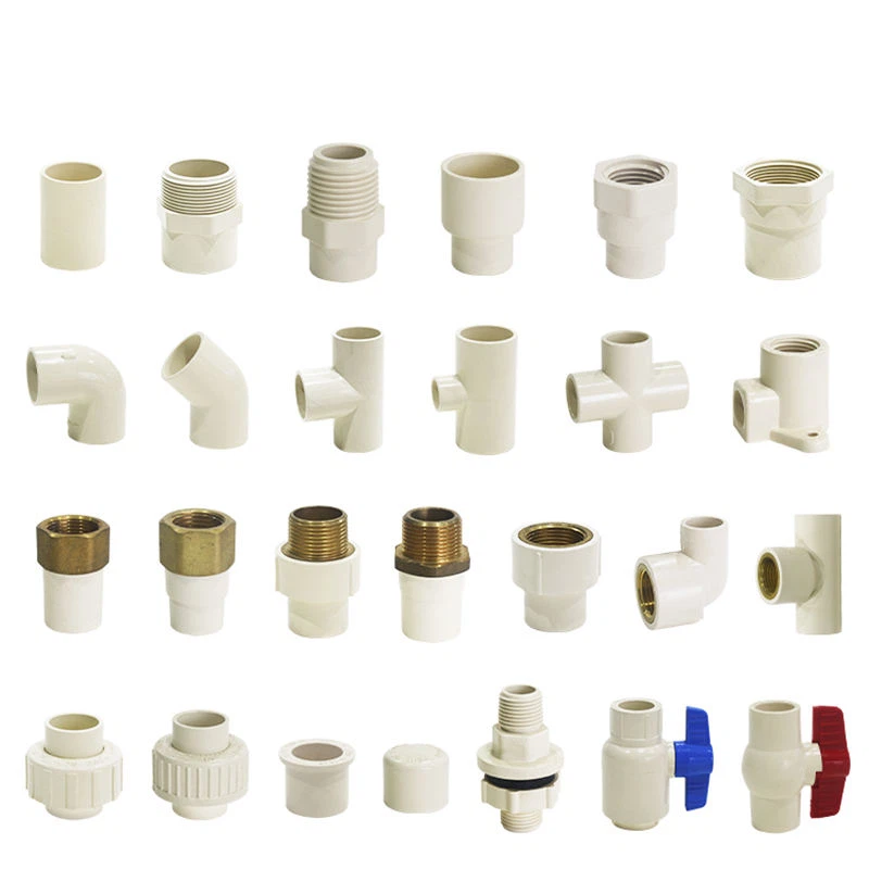 Fittings tal-pajpijiet CPVC beige