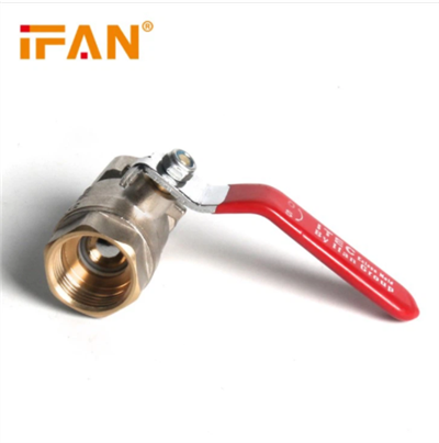 Thread Brass Ball Valve Għall-Ilma