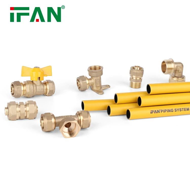 Brass Press Fitting 1 Brass Press Fitting 1