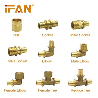 16-32MM Brass PEX Slide Fitting